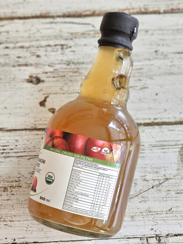 Vinagre de manzana orgánico | sin filtrar - Imagen 2